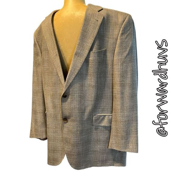 Cremieux Two Button Blazer - Size 46 Regular - Luxurious Bamboo Fabric - Picture 3 of 8